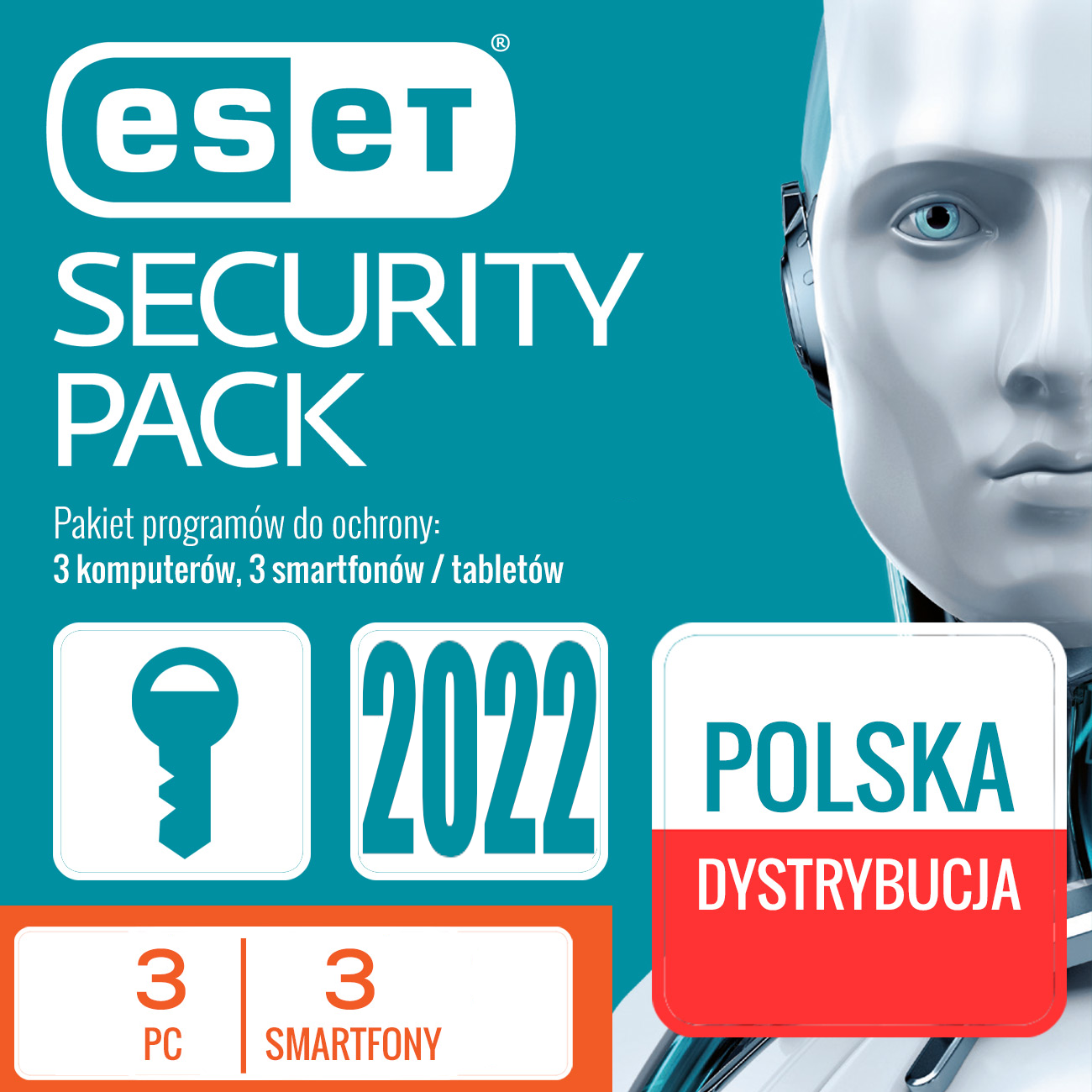 ESET Security Pack (3 x PC + 3 x Mobile)